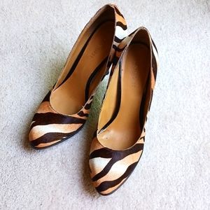 Nwrocha Cow Hair Leather Heels